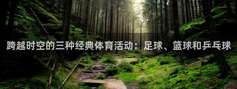 杏耀2登录入口：跨越时空的三种经典体育活动：足球、篮球和乒乓球