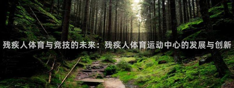 杏耀体育凯捷代理注册：残疾人体育与竞技的未来：残疾人体育运动中心的发展与创新