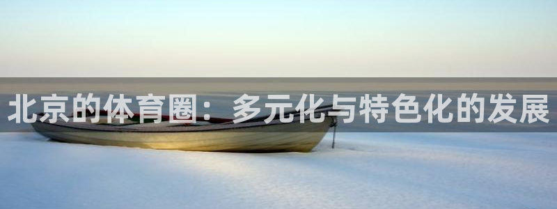 杏耀凯捷平台注册链接：北京的体育圈：多元化与特色化的发展