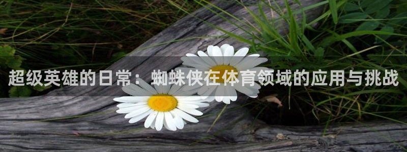 杏耀4注册：超级英雄的日常：蜘蛛侠在体育领域的应用与挑战